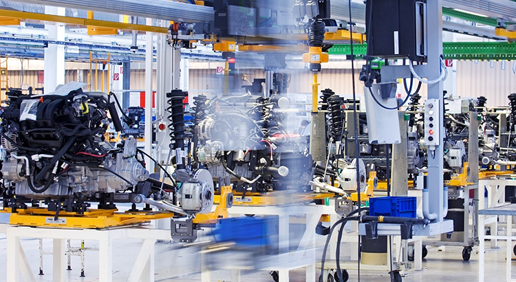 Ứng dụng trong sản xuất động cơ